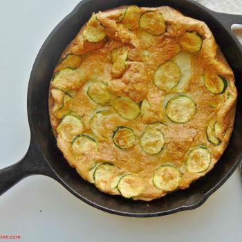 Frittata courgette